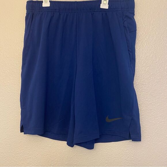 NIKE DRI-FIT MEN'S navy BLUE CJ2189-492 jersey shorts basketball soccer M - Picture 2 of 13